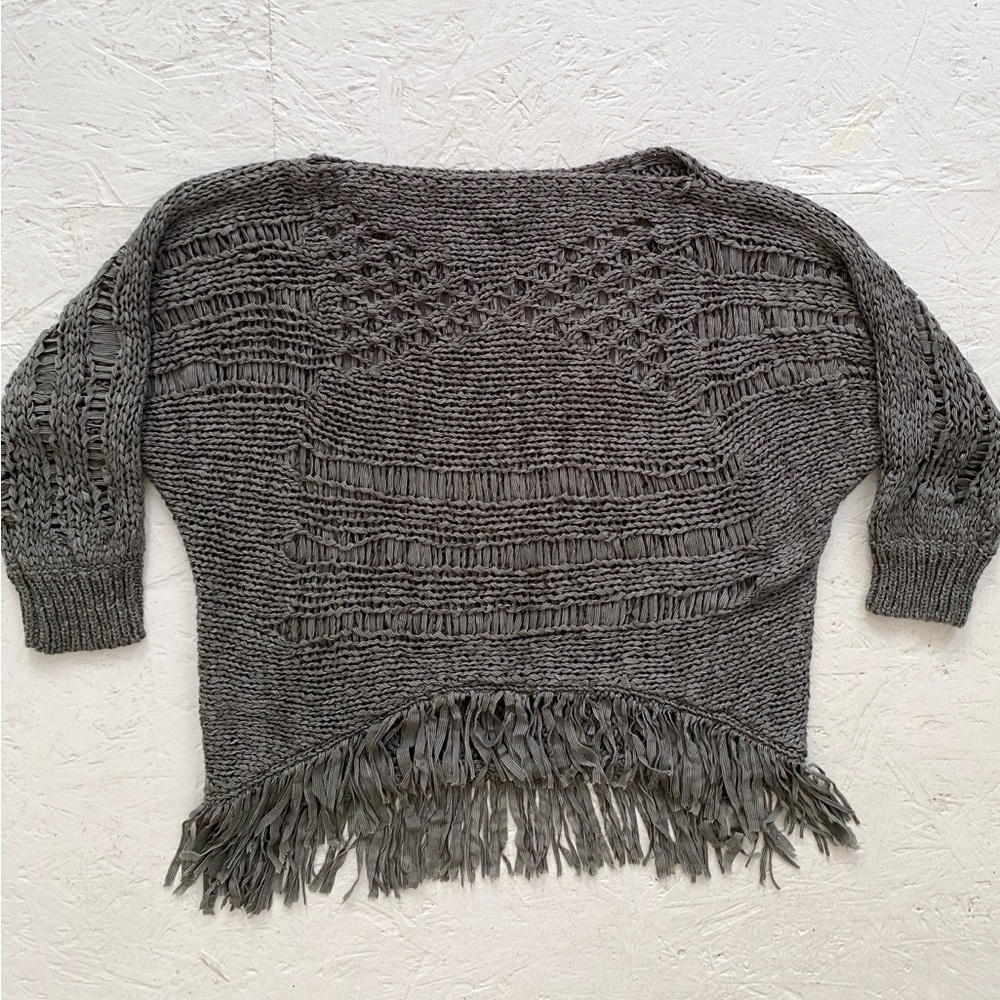 Fringed Alberto Makali sweater